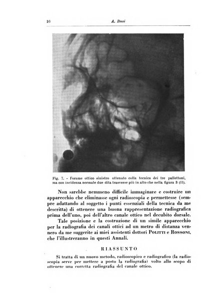 Annali di radiologia e fisica medica