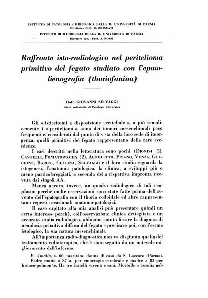 Annali di radiologia e fisica medica