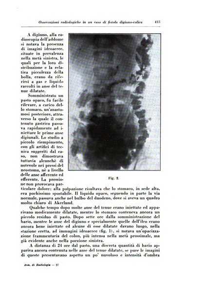 Annali di radiologia e fisica medica