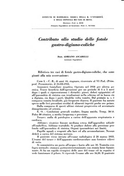 Annali di radiologia e fisica medica