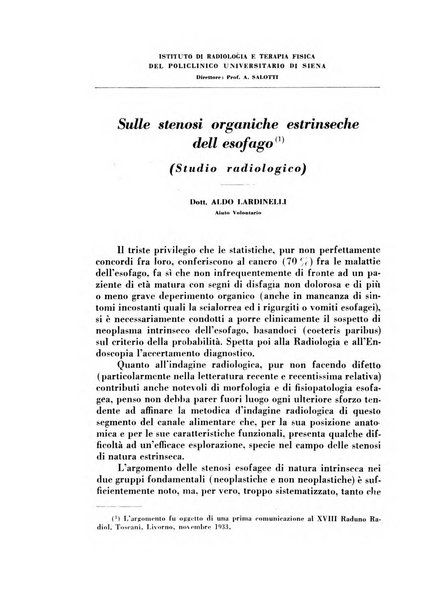 Annali di radiologia e fisica medica