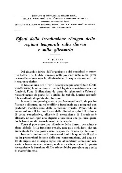 Annali di radiologia e fisica medica