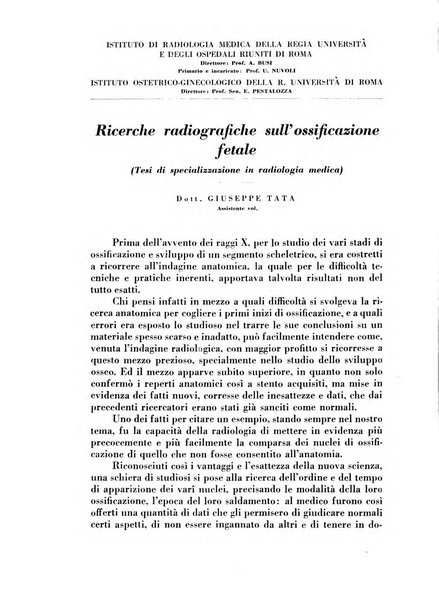 Annali di radiologia e fisica medica