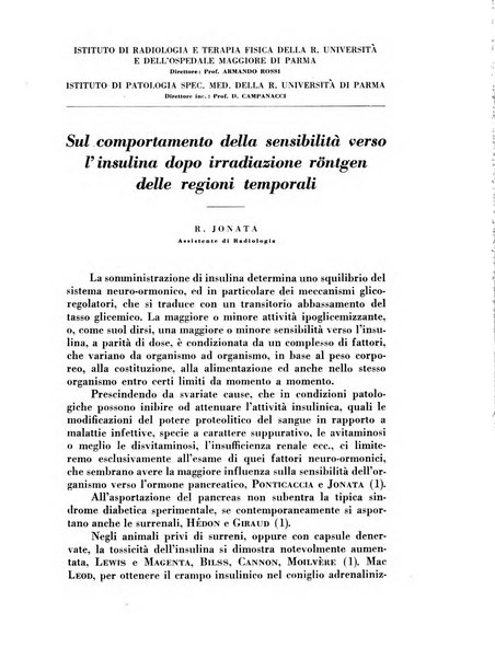 Annali di radiologia e fisica medica