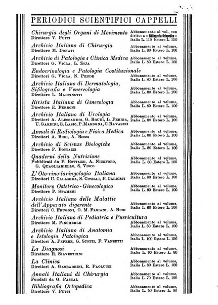 Annali di radiologia e fisica medica