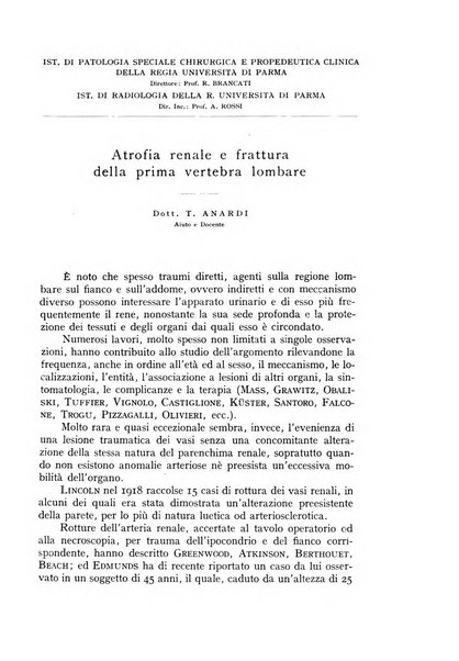 Annali di radiologia e fisica medica