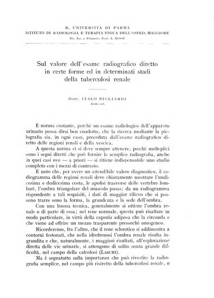 Annali di radiologia e fisica medica