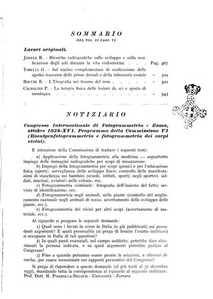 Annali di radiologia e fisica medica