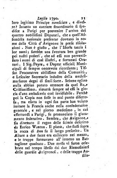 Annali di Roma opera periodica del sig. ab. Michele Mallio