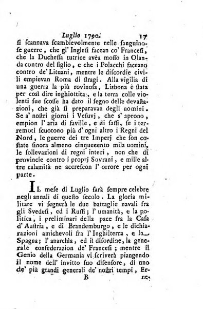 Annali di Roma opera periodica del sig. ab. Michele Mallio