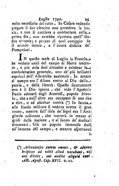 Annali di Roma opera periodica del sig. ab. Michele Mallio