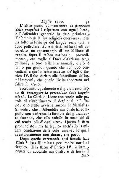 Annali di Roma opera periodica del sig. ab. Michele Mallio