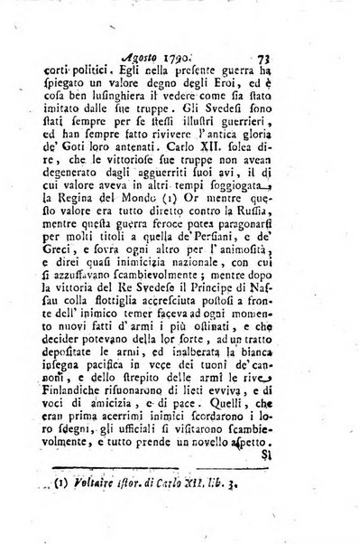 Annali di Roma opera periodica del sig. ab. Michele Mallio