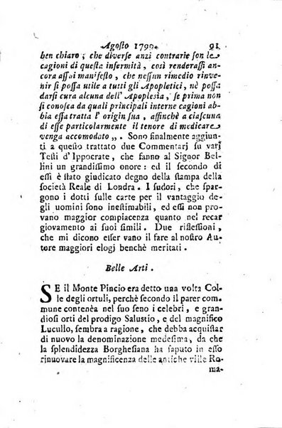 Annali di Roma opera periodica del sig. ab. Michele Mallio