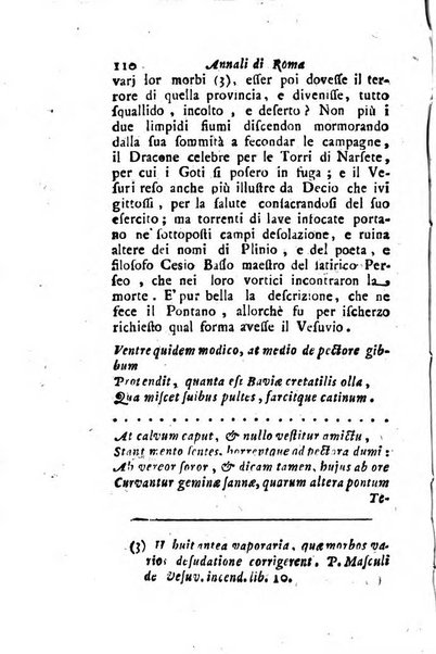 Annali di Roma opera periodica del sig. ab. Michele Mallio