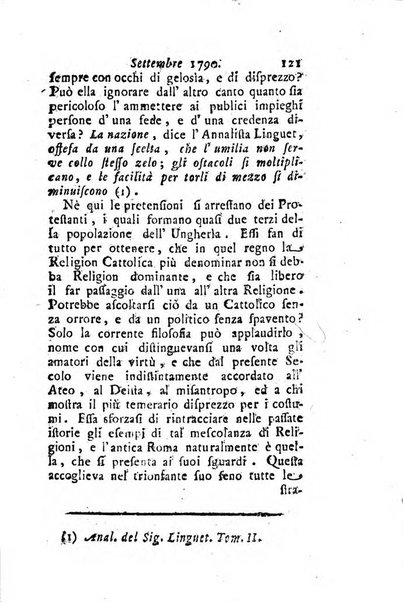 Annali di Roma opera periodica del sig. ab. Michele Mallio