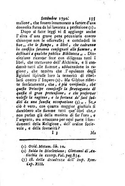 Annali di Roma opera periodica del sig. ab. Michele Mallio