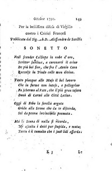 Annali di Roma opera periodica del sig. ab. Michele Mallio