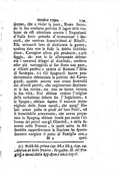 Annali di Roma opera periodica del sig. ab. Michele Mallio