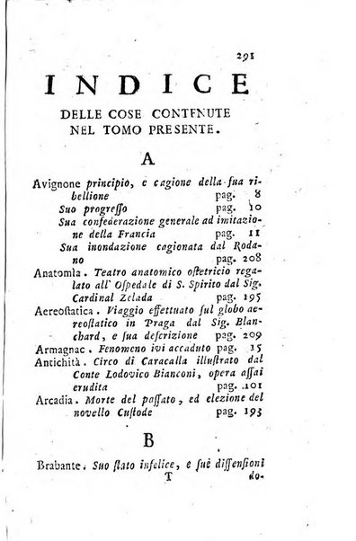 Annali di Roma opera periodica del sig. ab. Michele Mallio