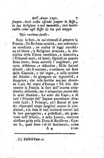 Annali di Roma opera periodica del sig. ab. Michele Mallio