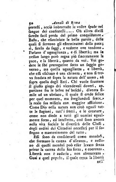 Annali di Roma opera periodica del sig. ab. Michele Mallio