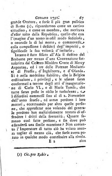 Annali di Roma opera periodica del sig. ab. Michele Mallio