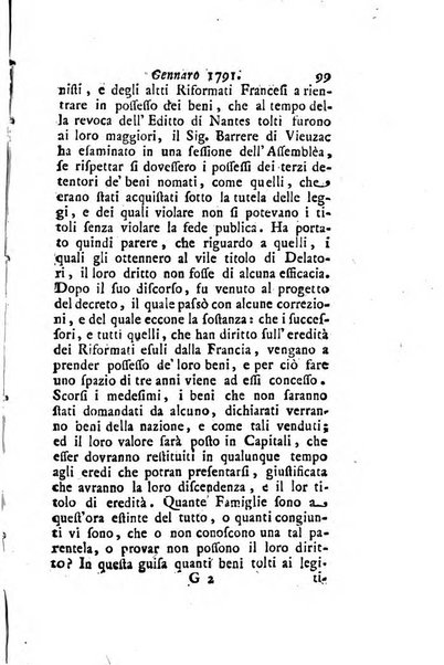 Annali di Roma opera periodica del sig. ab. Michele Mallio