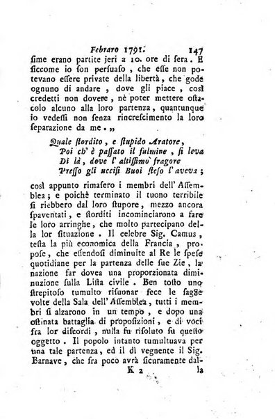 Annali di Roma opera periodica del sig. ab. Michele Mallio