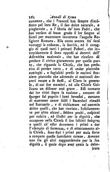 Annali di Roma opera periodica del sig. ab. Michele Mallio