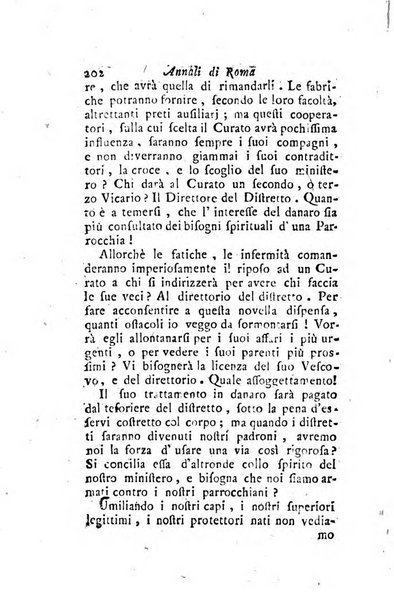 Annali di Roma opera periodica del sig. ab. Michele Mallio