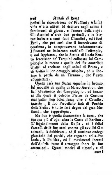 Annali di Roma opera periodica del sig. ab. Michele Mallio