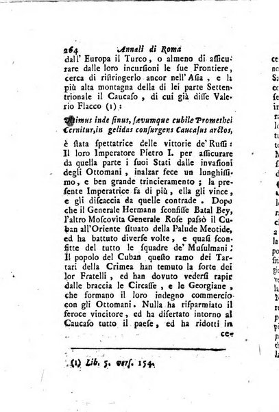 Annali di Roma opera periodica del sig. ab. Michele Mallio