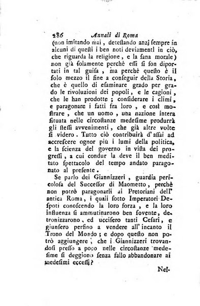 Annali di Roma opera periodica del sig. ab. Michele Mallio