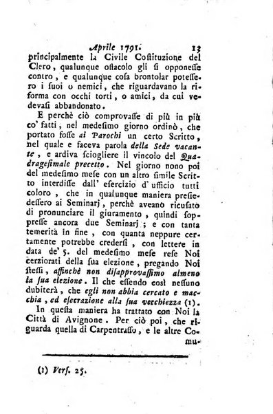 Annali di Roma opera periodica del sig. ab. Michele Mallio