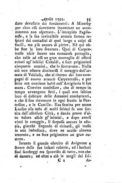 Annali di Roma opera periodica del sig. ab. Michele Mallio