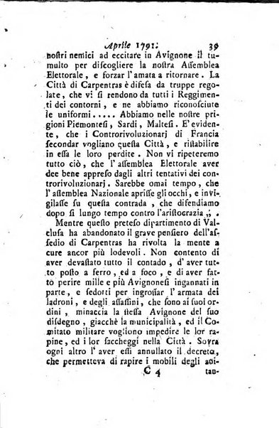 Annali di Roma opera periodica del sig. ab. Michele Mallio