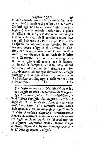 Annali di Roma opera periodica del sig. ab. Michele Mallio