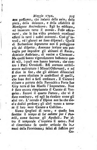 Annali di Roma opera periodica del sig. ab. Michele Mallio