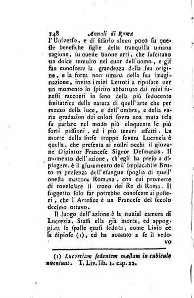 Annali di Roma opera periodica del sig. ab. Michele Mallio