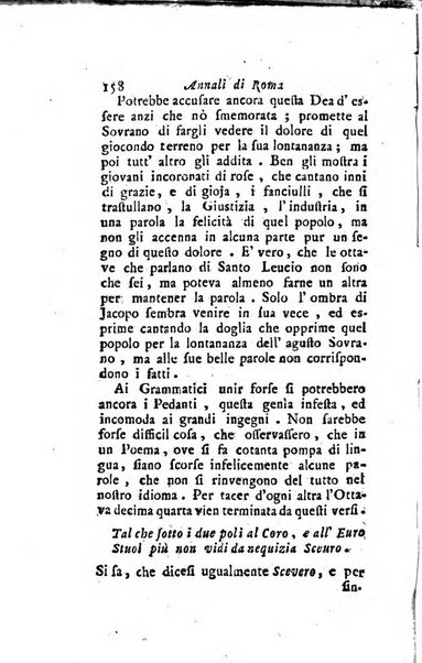 Annali di Roma opera periodica del sig. ab. Michele Mallio