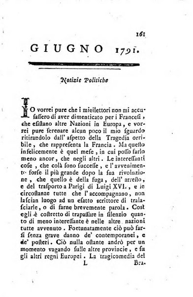 Annali di Roma opera periodica del sig. ab. Michele Mallio