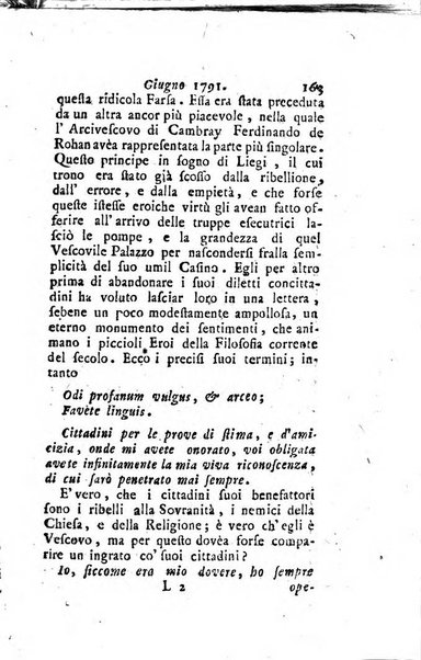 Annali di Roma opera periodica del sig. ab. Michele Mallio