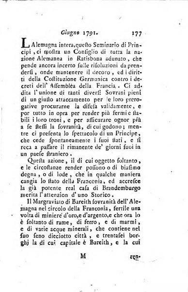 Annali di Roma opera periodica del sig. ab. Michele Mallio