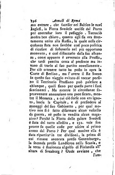 Annali di Roma opera periodica del sig. ab. Michele Mallio