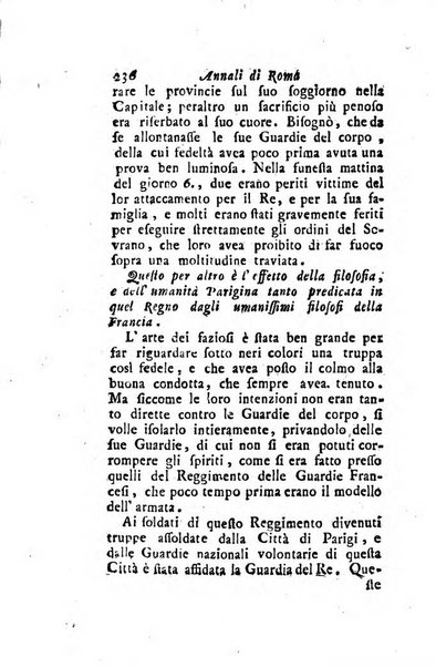 Annali di Roma opera periodica del sig. ab. Michele Mallio