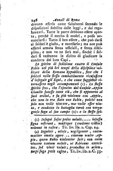 Annali di Roma opera periodica del sig. ab. Michele Mallio