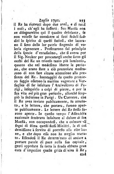 Annali di Roma opera periodica del sig. ab. Michele Mallio