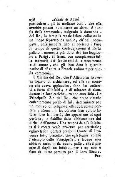 Annali di Roma opera periodica del sig. ab. Michele Mallio