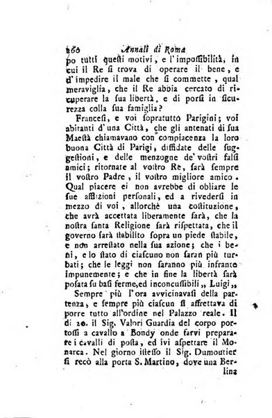 Annali di Roma opera periodica del sig. ab. Michele Mallio